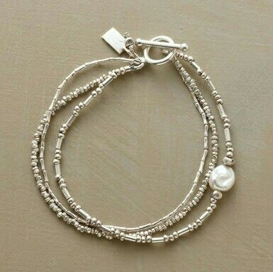 Vintage Perlen-Armbänder Set