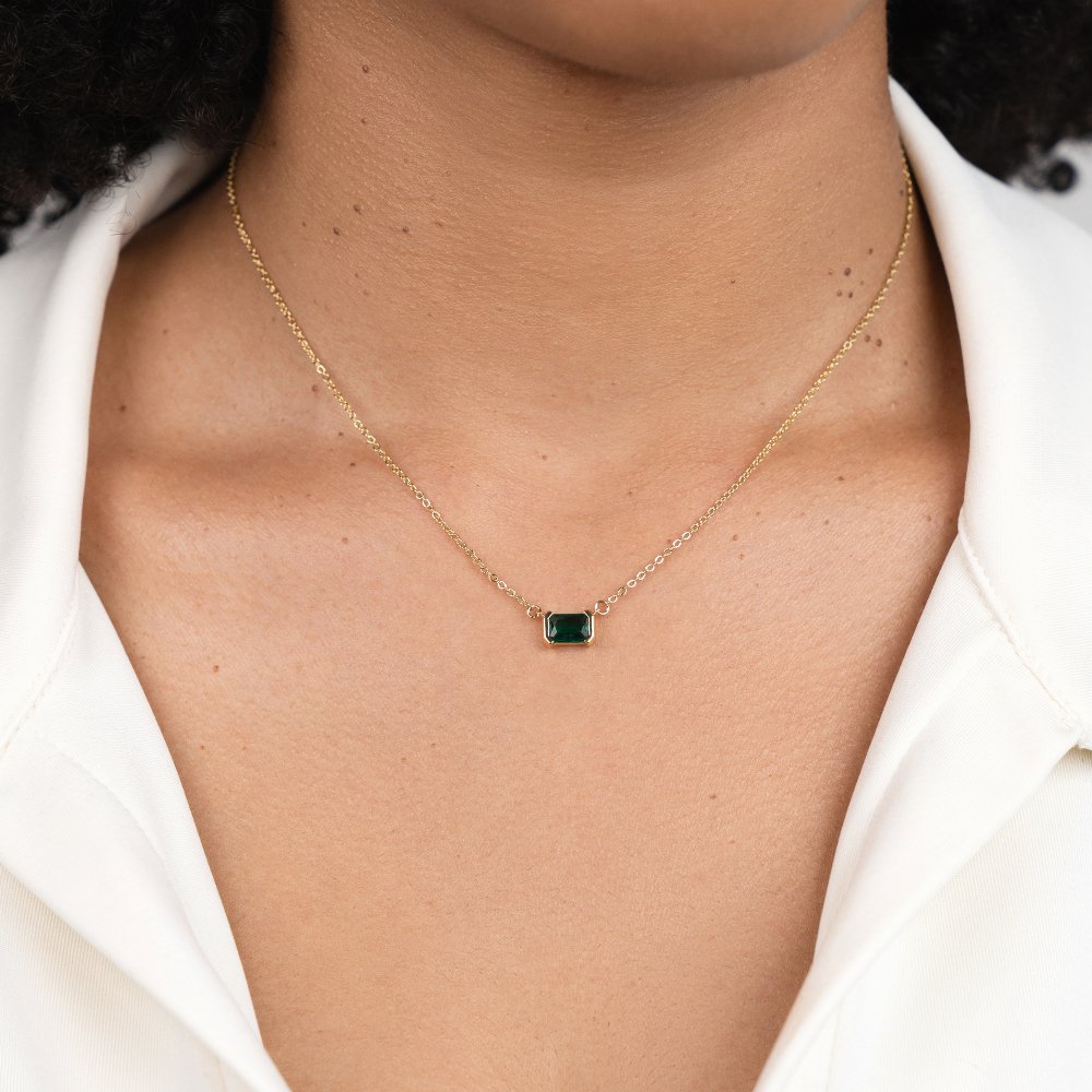 Money Green Emerald Necklace