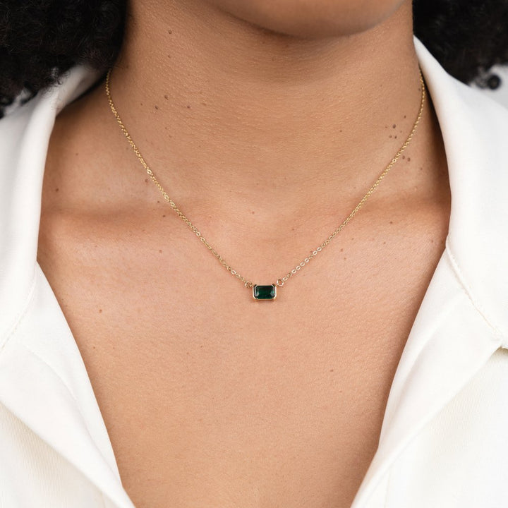 Money Green Emerald Necklace