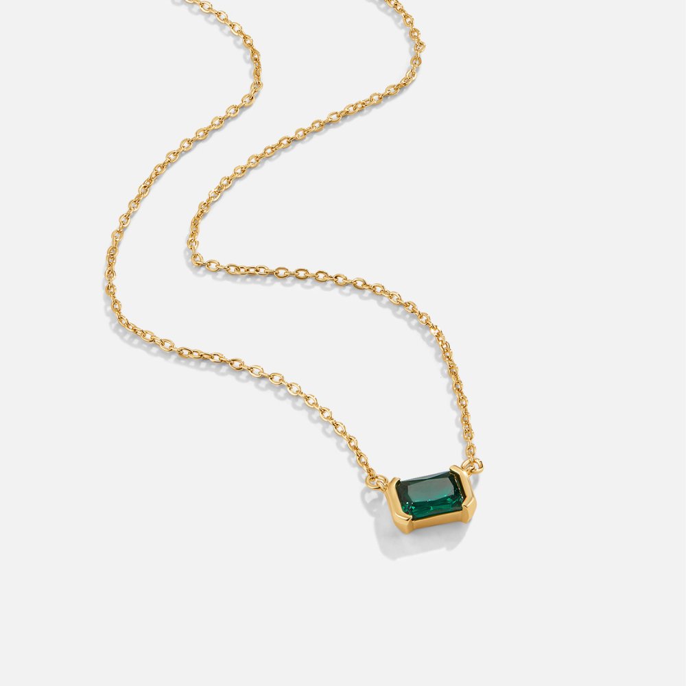Money Green Emerald Necklace