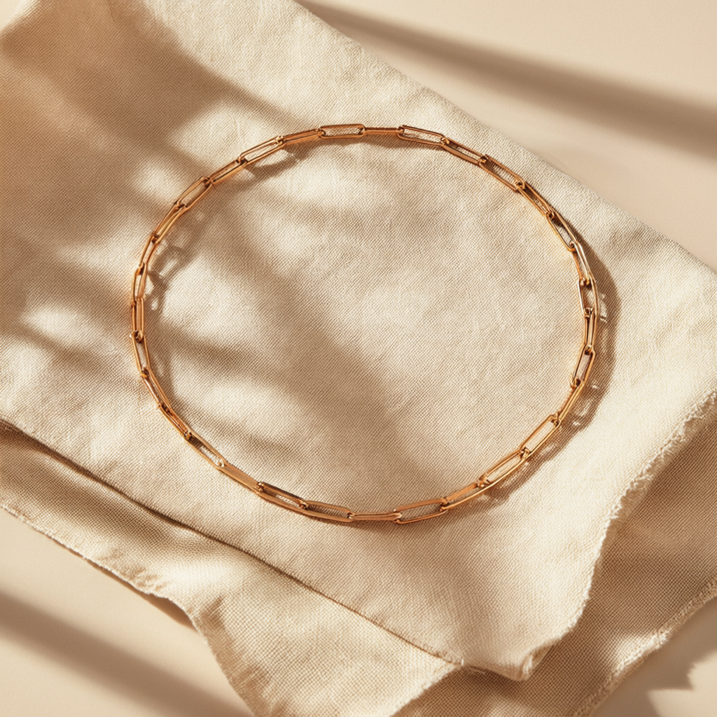 Archen Elegant Chain Necklace | Gold