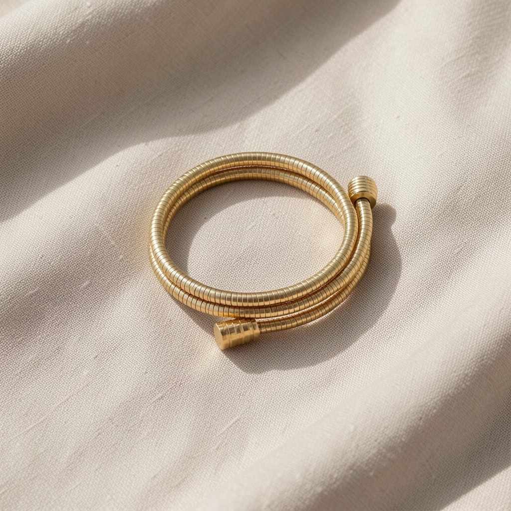 Twisted Gold Bracelet