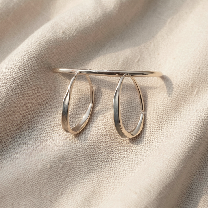 Bold Circle Hoop Earrings