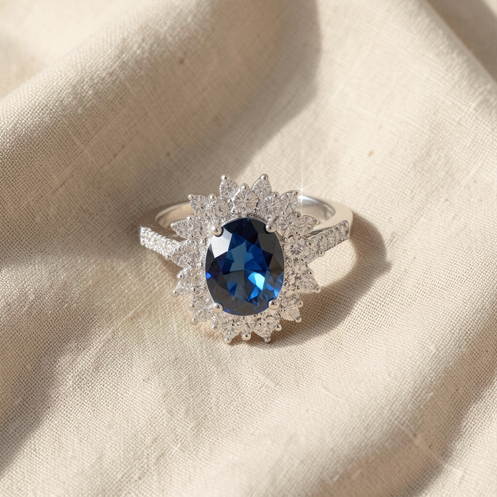 Vionne Sapphire Gold Ring