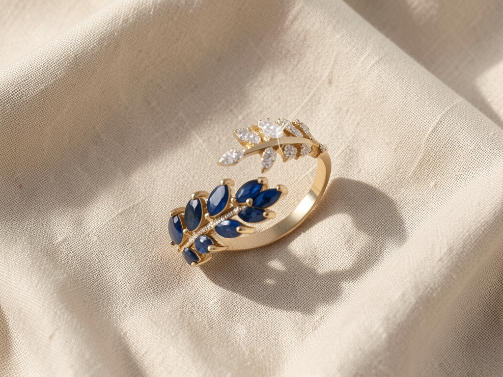 Sapphire Gold Ring