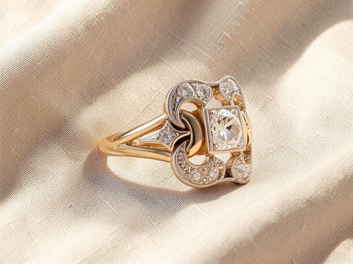 Gold Statement Ring