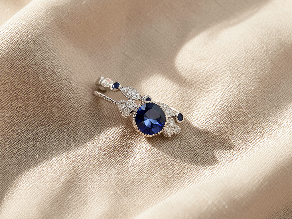 Sapphire Ring Set | Gold